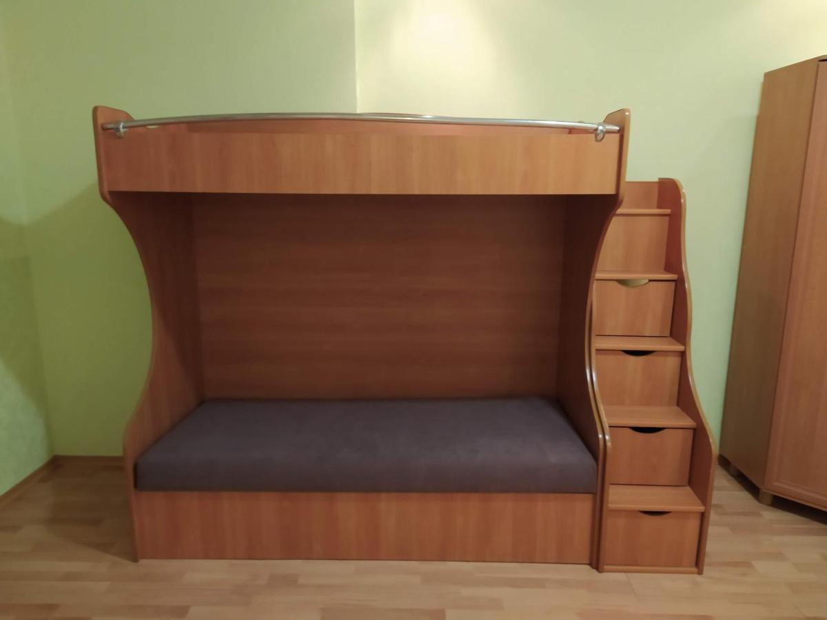 Двухкомнатная Квартира С Кухней Студией Бровары. Exteriör bild